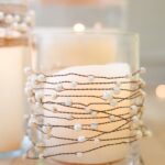 pearl candle holder